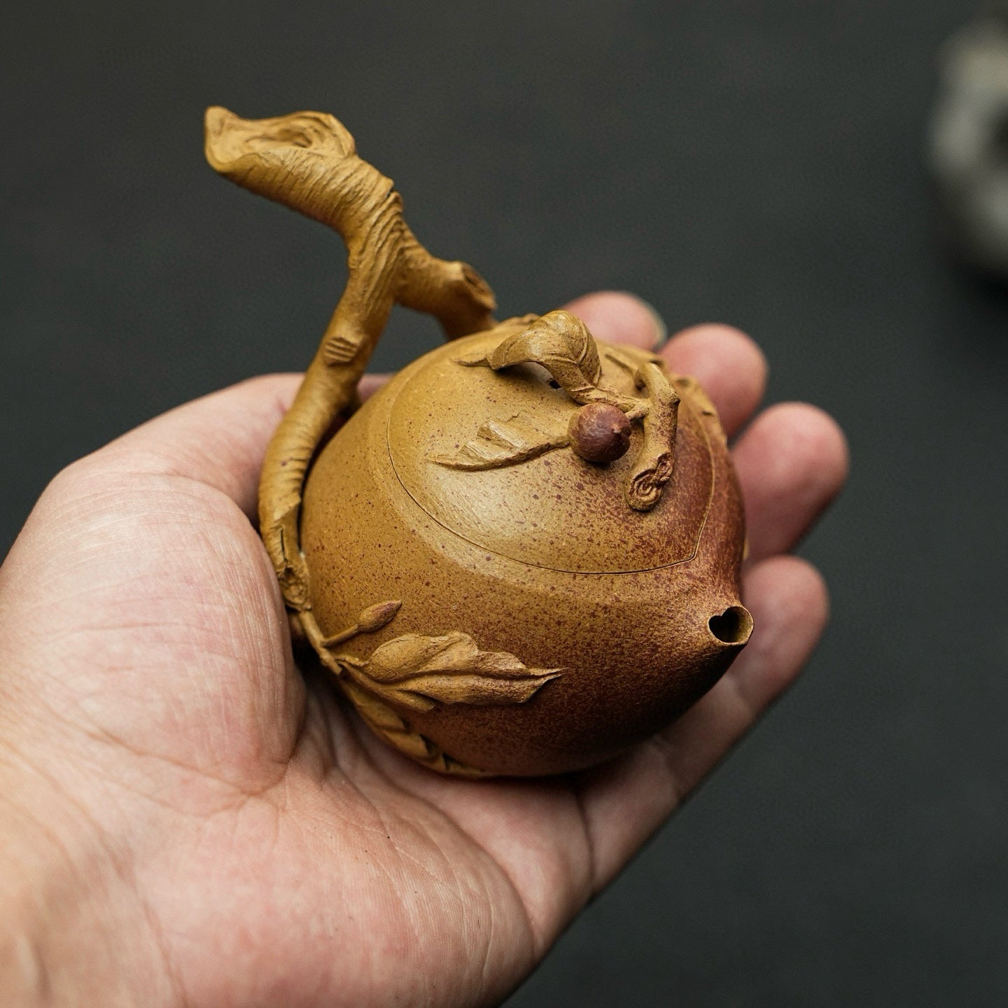 Shou Tao 85cc - Yixing Handmade Teapot - zycs_China