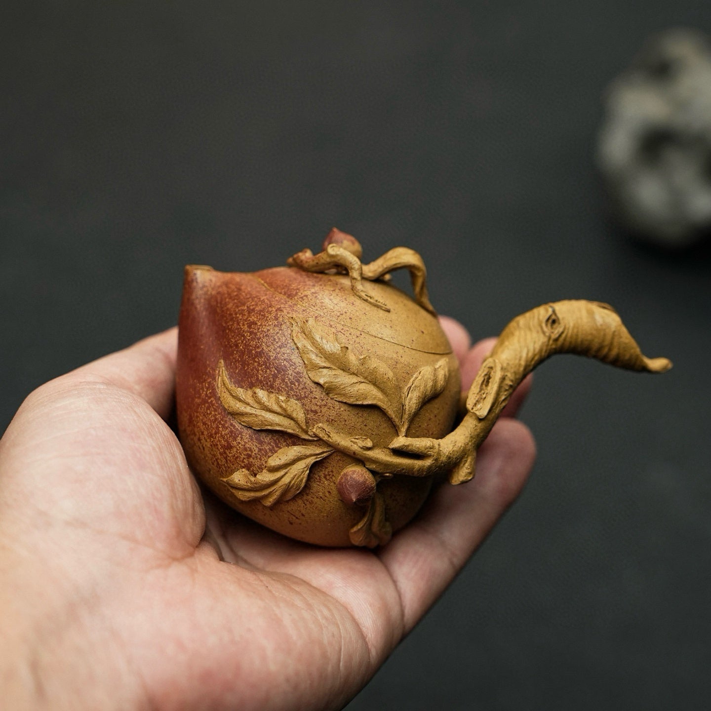 Shou Tao 85cc - Yixing Handmade Teapot - zycs_China
