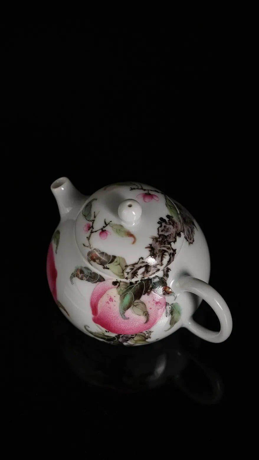 Shou Tao - Jing De Zhen Handmade Teatop - zycs_China - tea - teapot