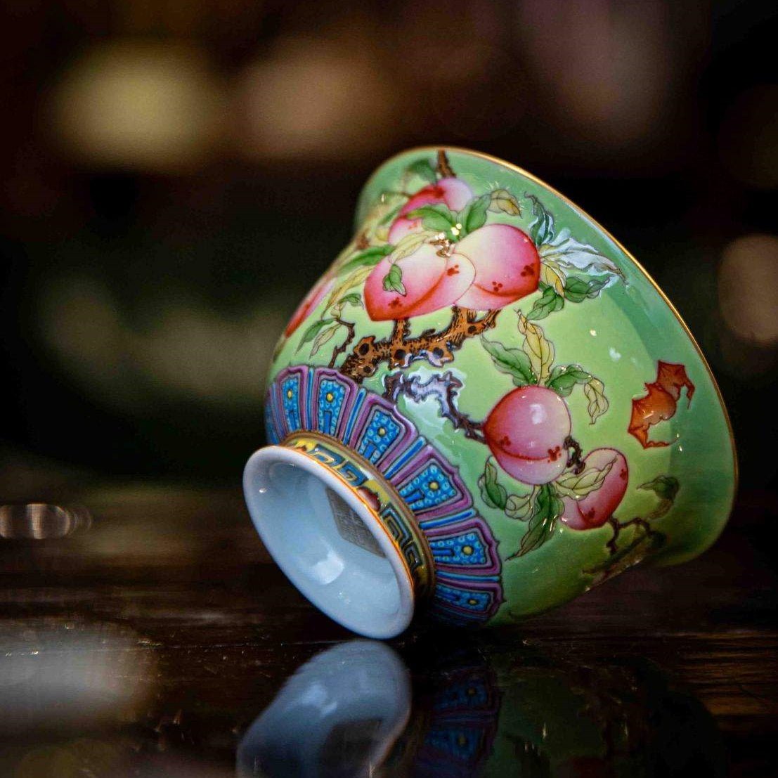 Shou Tao - Jing De Zhen Porcelain Gaiwan - zycs_China