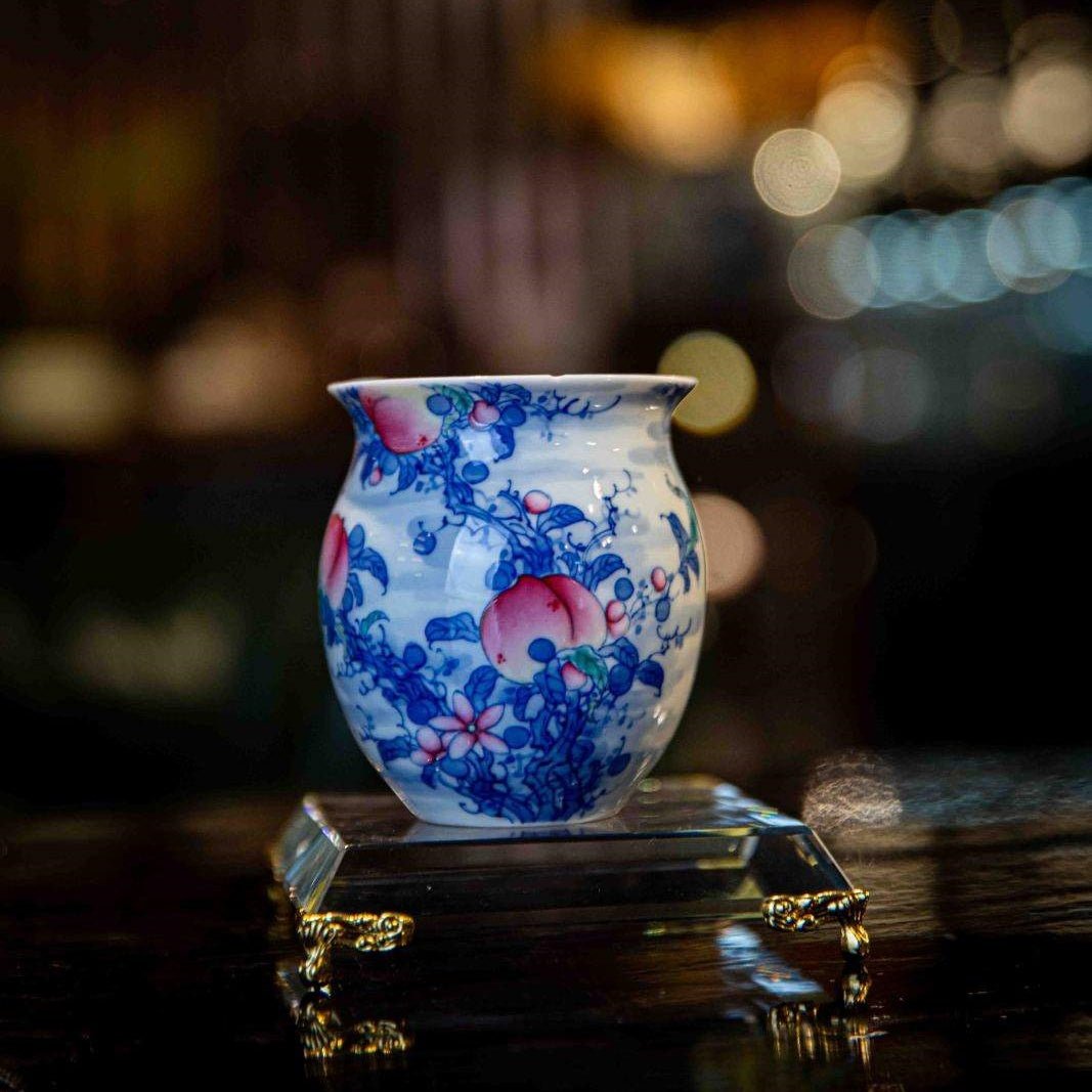 Shou Tao - Jing De Zhen Porcelain Gaiwan - zycs_China - tea - teapot