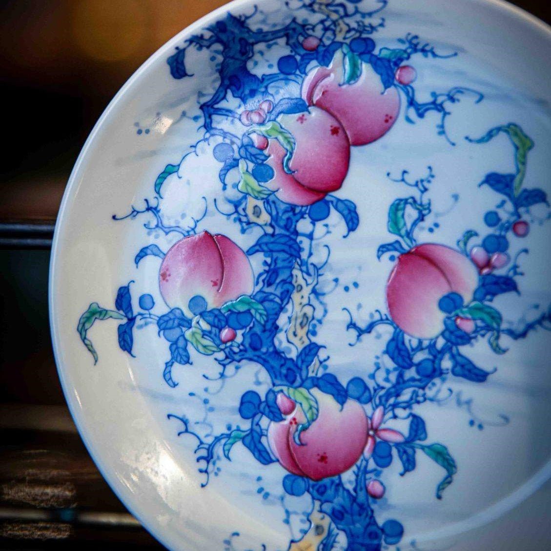 Shou Tao - Jing De Zhen Porcelain Gaiwan - zycs_China - tea - teapot