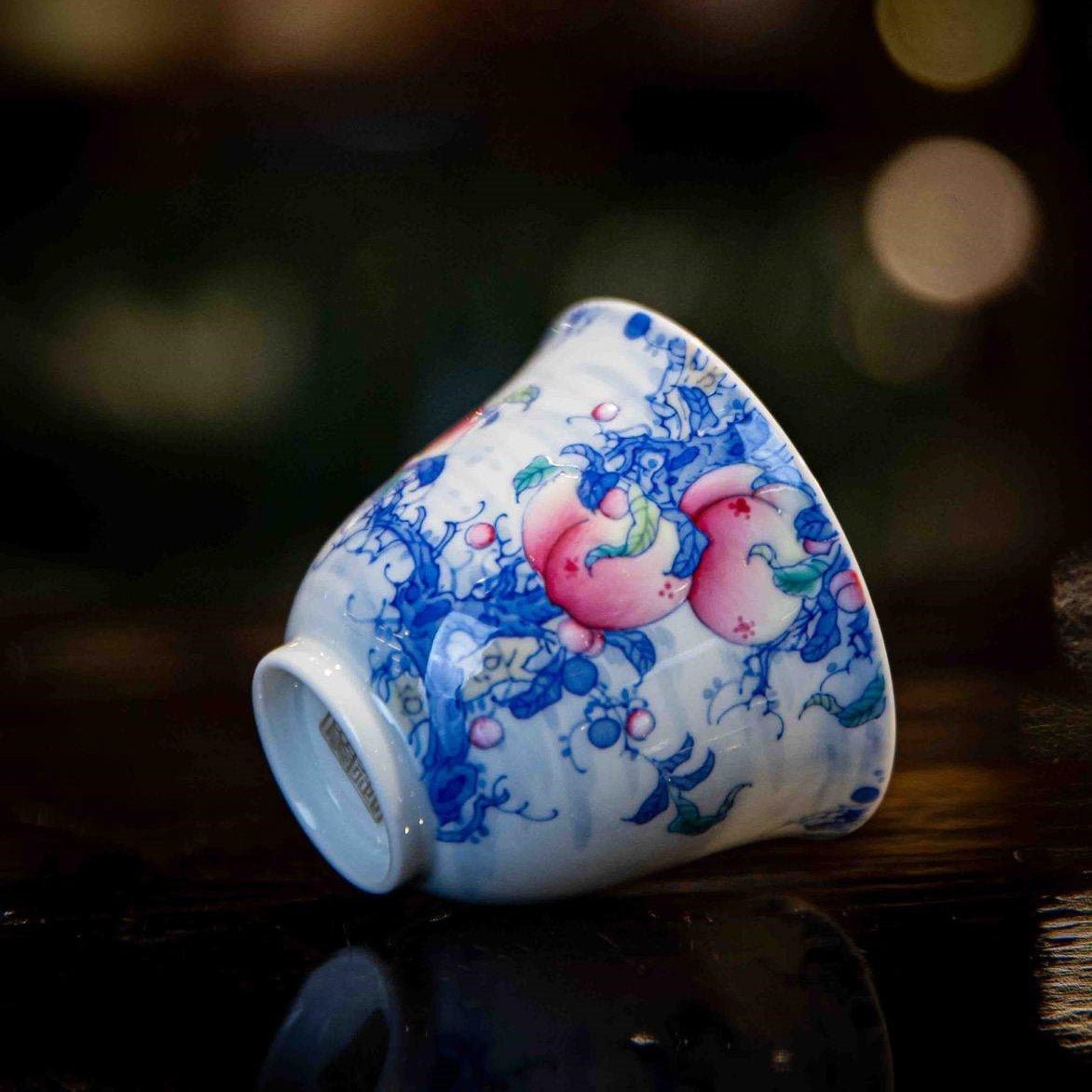 Shou Tao - Jing De Zhen Porcelain Gaiwan - zycs_China - tea - teapot