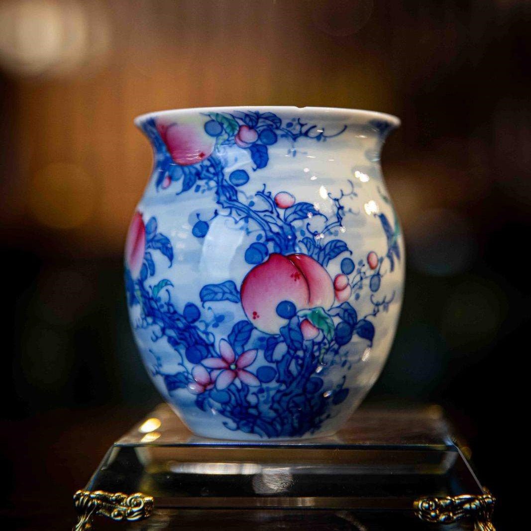 Shou Tao - Jing De Zhen Porcelain Gaiwan - zycs_China - tea - teapot