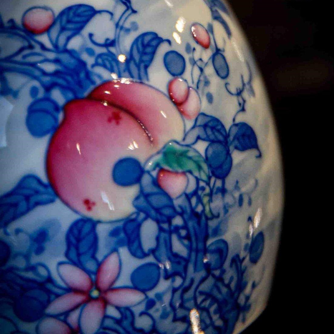 Shou Tao - Jing De Zhen Porcelain Gaiwan - zycs_China - tea - teapot