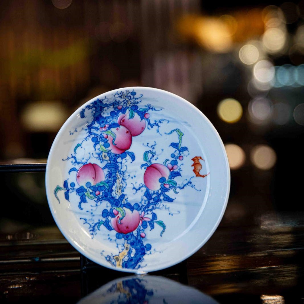 Shou Tao - Jing De Zhen Porcelain Gaiwan - zycs_China - tea - teapot