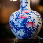 Shou Tao - Jing De Zhen Porcelain Vase - zycs_China