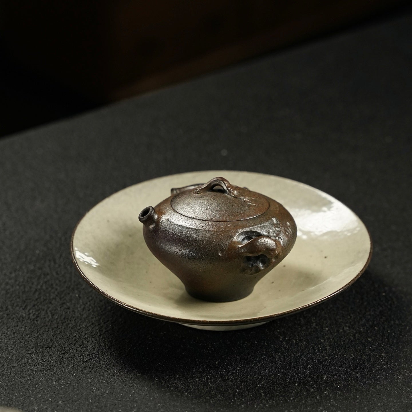 Shou Zhua Bao Ping 85cc - Yixing Handmade Teapot - zycs_China