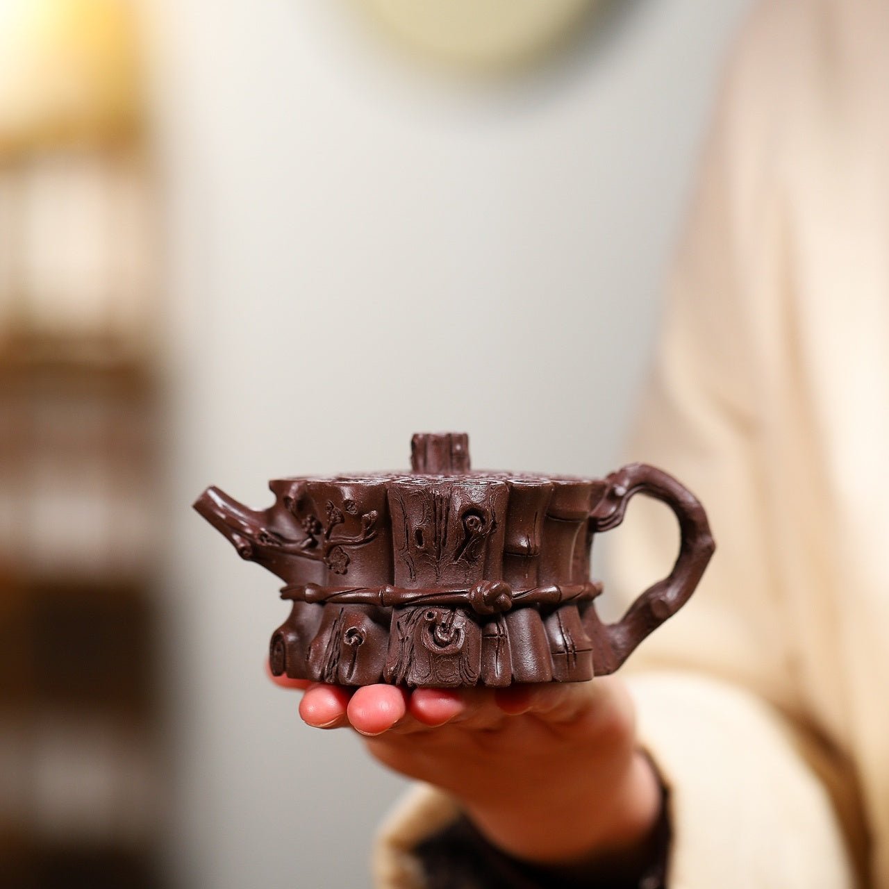 Shu Chai San You 130cc - Yixing Handmade Teapot - zycs_China