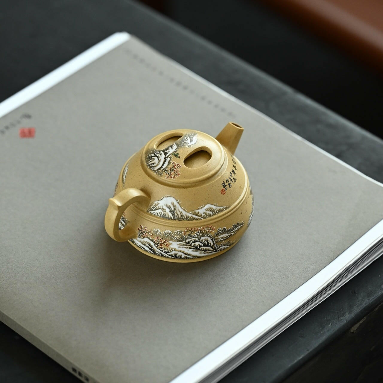 Shu Yao Niu Gai 200cc - Yixing Handmade Teapot - zycs_China