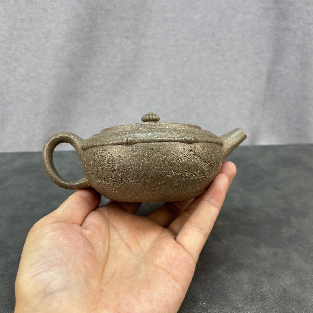 Shu Zhu Xiang Yun 200cc - Yixing Handmade Teapot - zycs_China