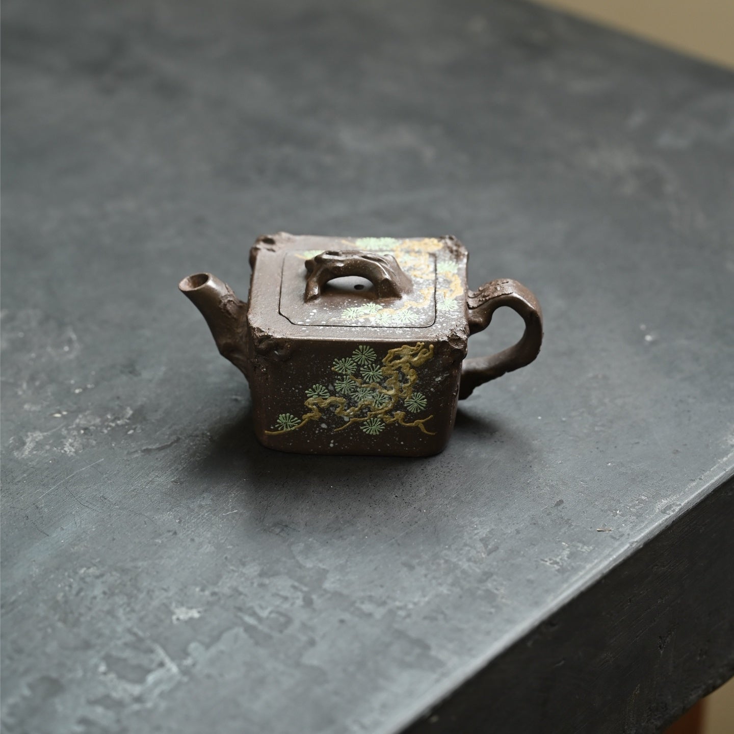 Shu Zhuang Si Fang 120cc - Yixing Handmade Teapot - zycs_China