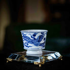 Shuang Feng 100cc - Jing De Zhen Porcelain Gaiwan - zycs_China