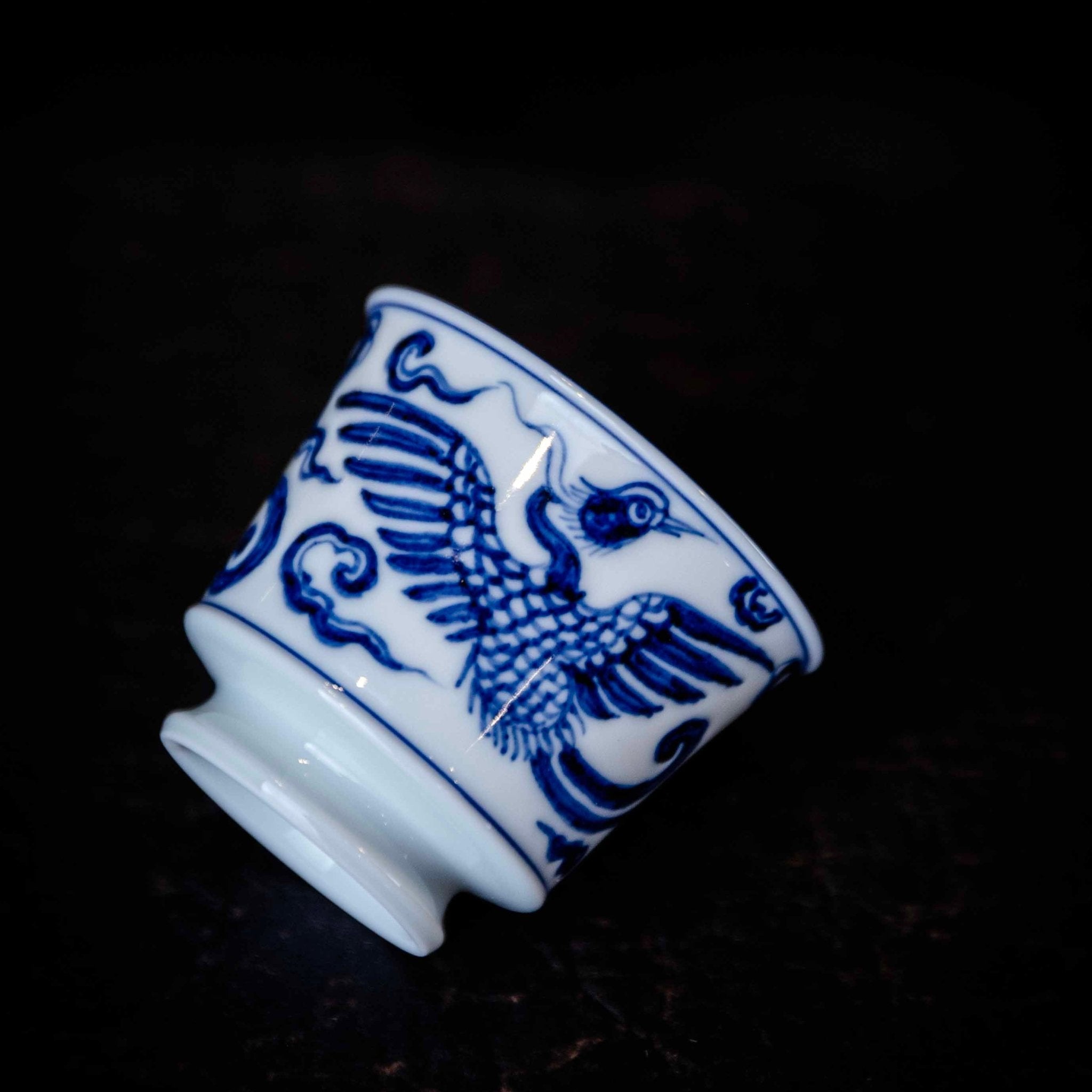 Shuang Feng 100cc - Jing De Zhen Porcelain Gaiwan - zycs_China