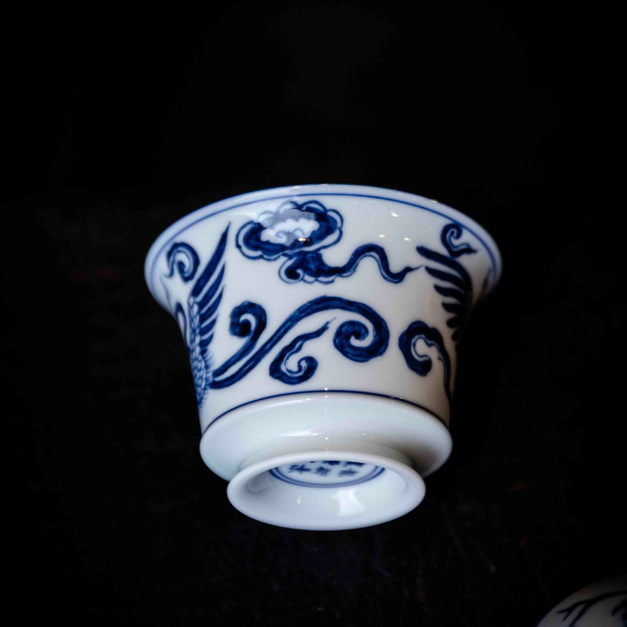 Shuang Feng 100cc - Jing De Zhen Porcelain Gaiwan - zycs_China