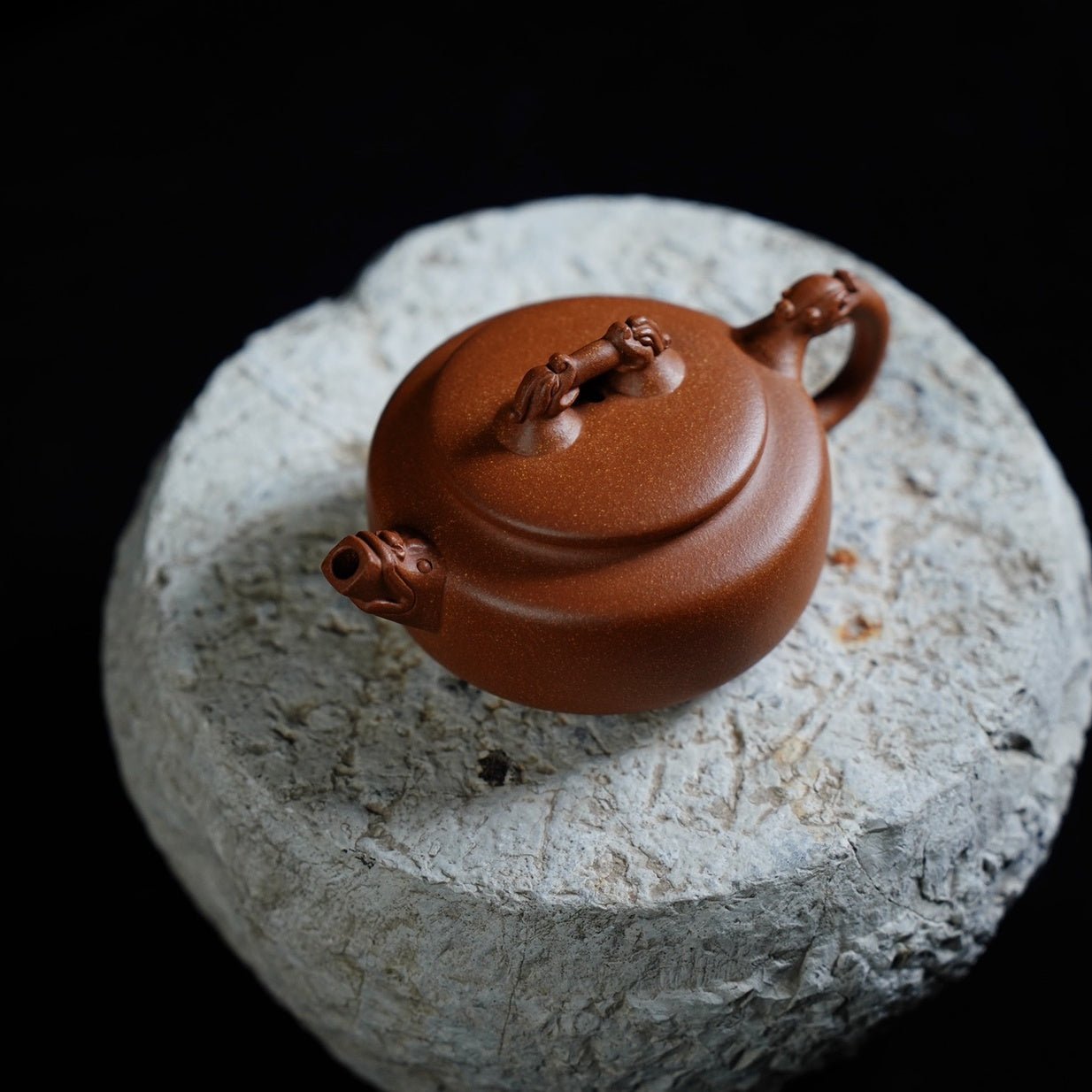 Shuang Long 230cc - Yixing Handmade Teapot - zycs_China