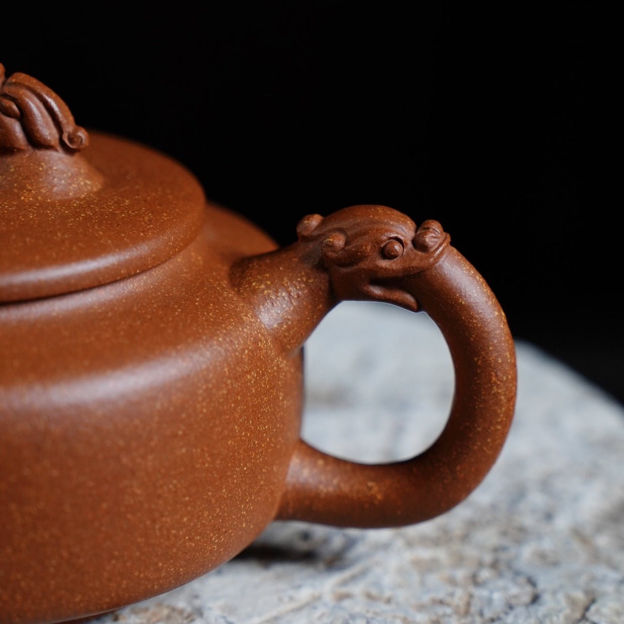 Shuang Long 230cc - Yixing Handmade Teapot - zycs_China