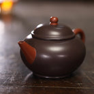 Shuang Se Shui Ping 210cc - Yixing Handmade Teapot - zycs_China