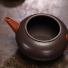 Shuang Se Shui Ping 210cc - Yixing Handmade Teapot - zycs_China