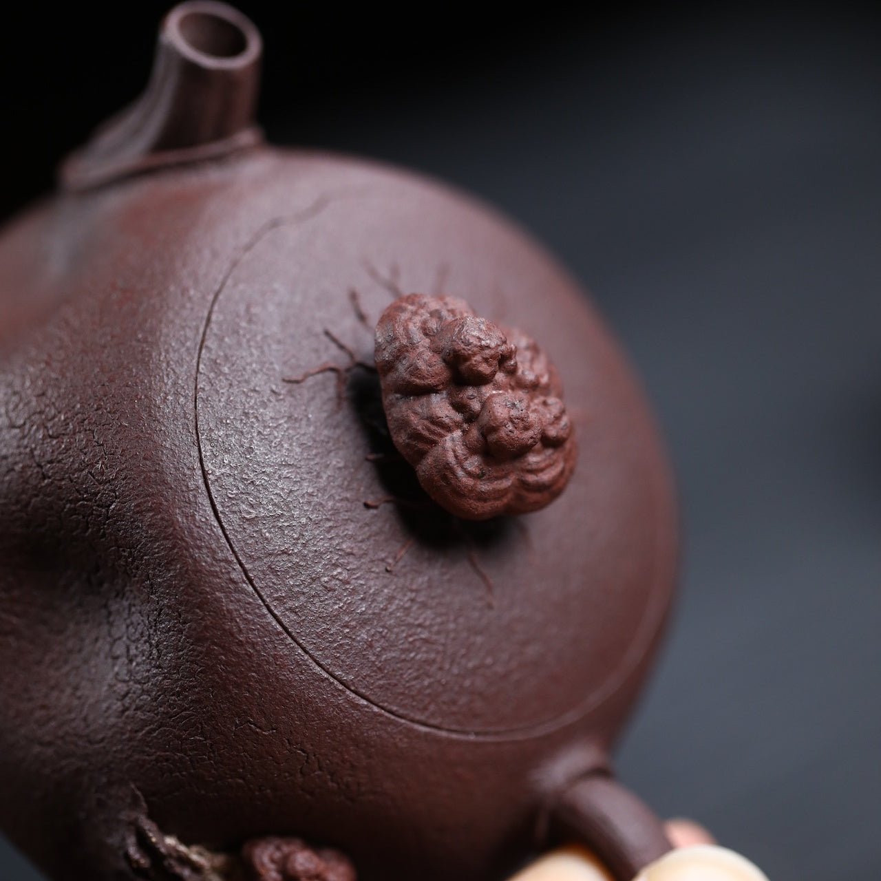 Shuang Sheng Ling Zhi 90cc - Yixing Handmade Teapot - zycs_China