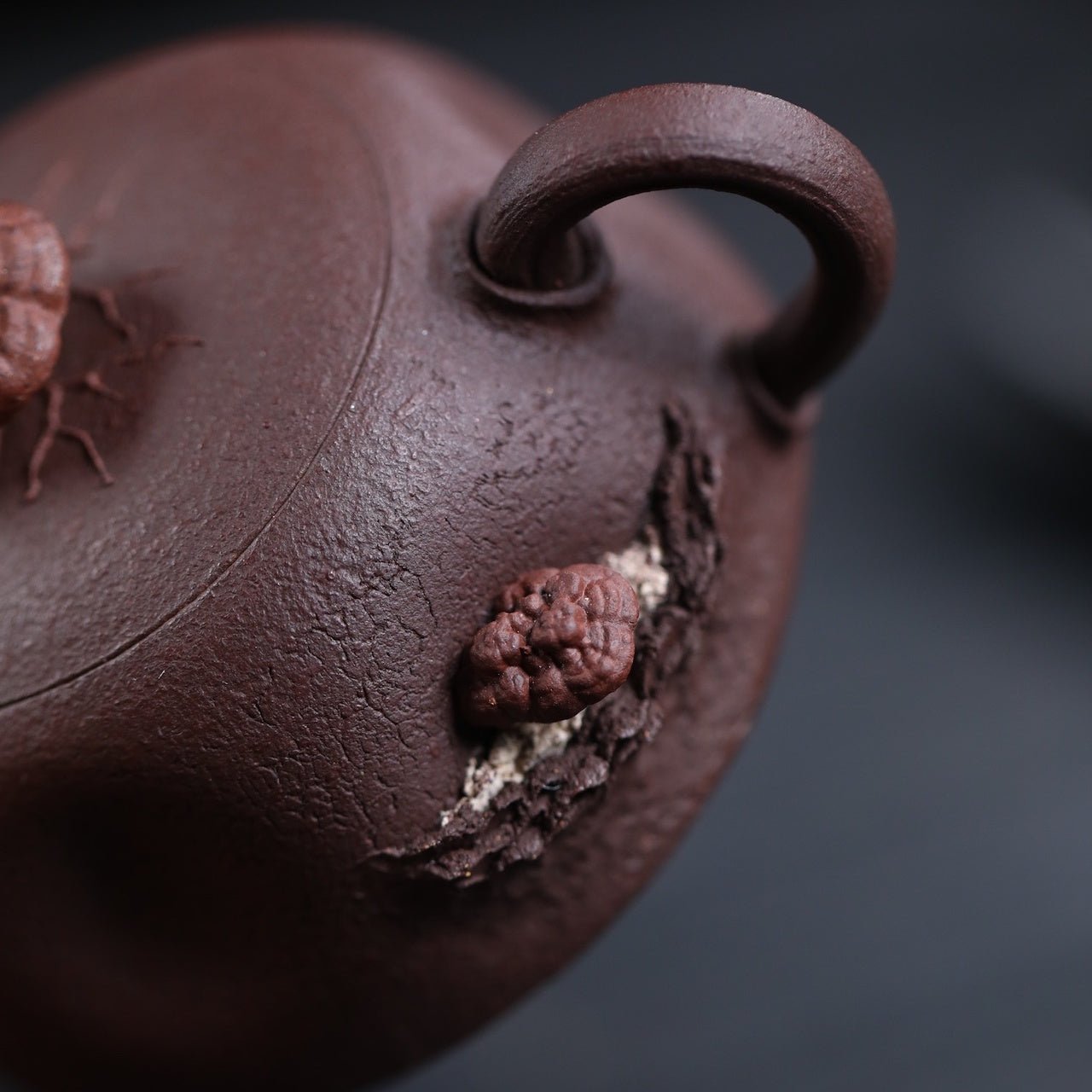 Shuang Sheng Ling Zhi 90cc - Yixing Handmade Teapot - zycs_China
