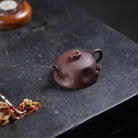 Shuang Sheng Ling Zhi 90cc - Yixing Handmade Teapot - zycs_China