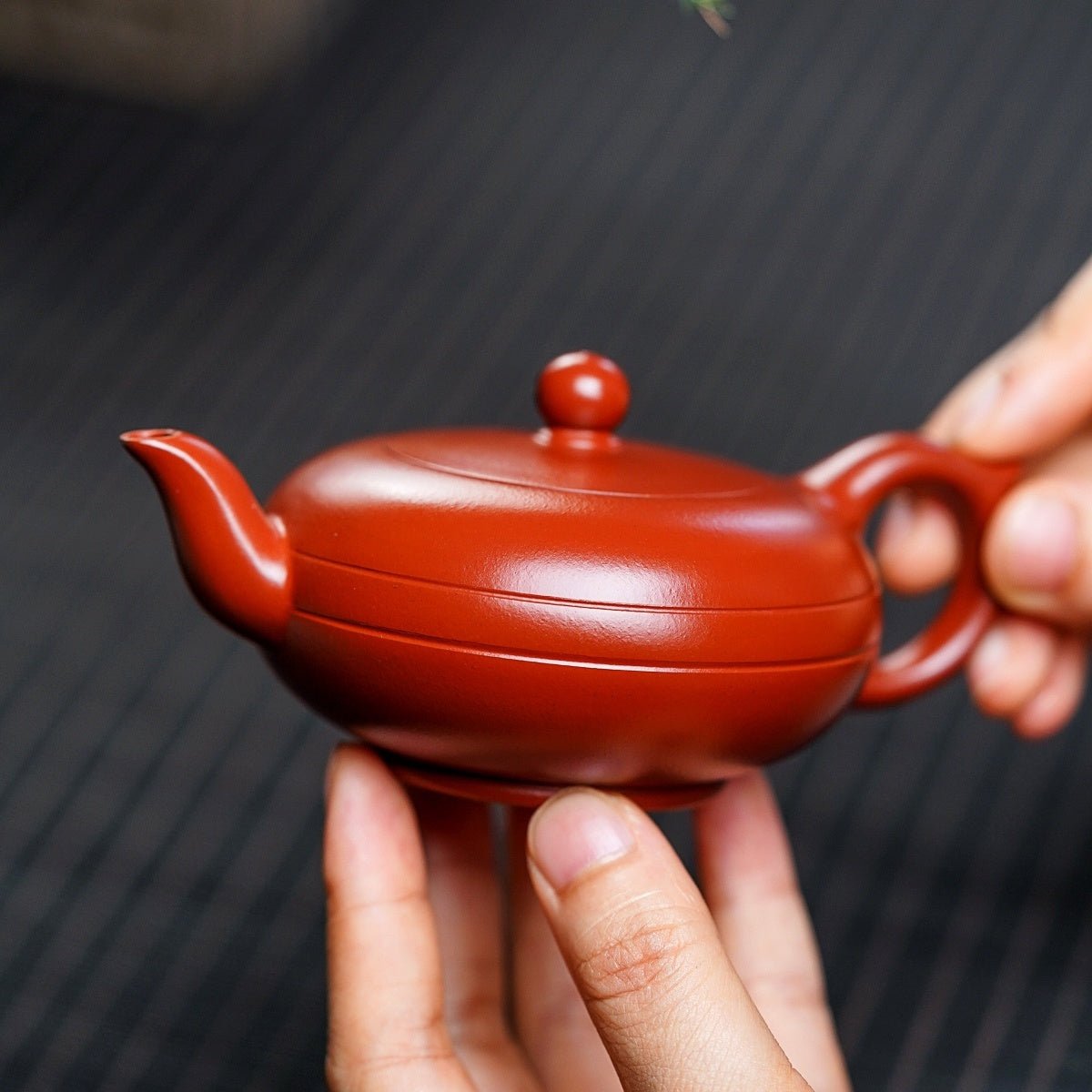 Shuang Xian Bian Zhu 150cc - Yixing Handmade Teapot - zycs_China
