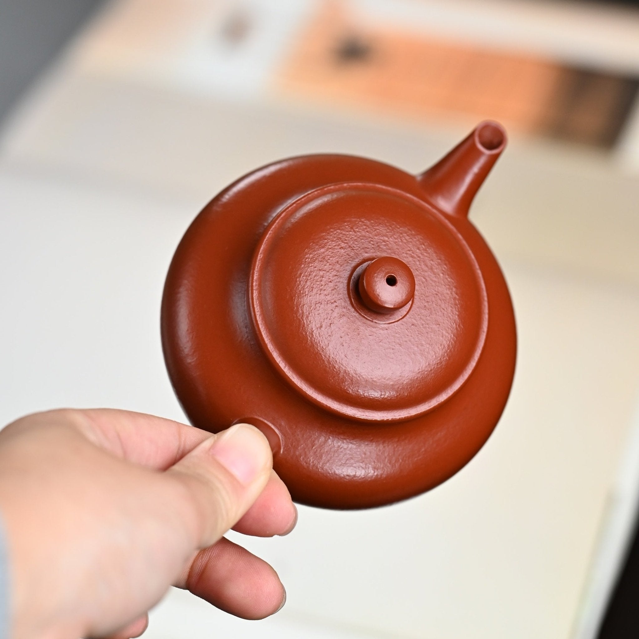 Shuang Xian Shui Ping 140cc - Yixing Handmade Teapot - zycs_China