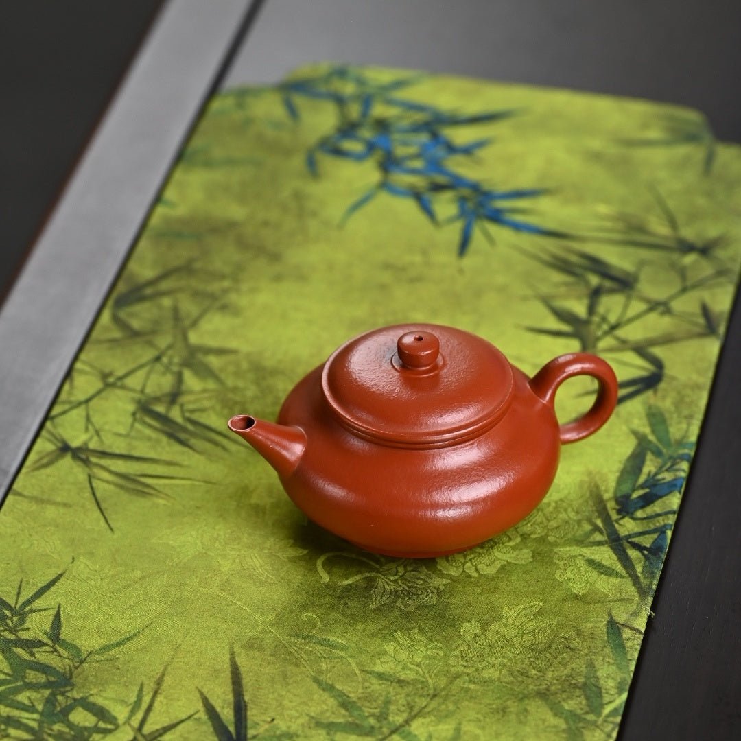 Shuang Xian Shui Ping 140cc - Yixing Handmade Teapot - zycs_China