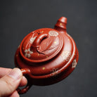 Shuang Xian Zhu Gu 130cc - Yixing Handmade Teapot - zycs_China