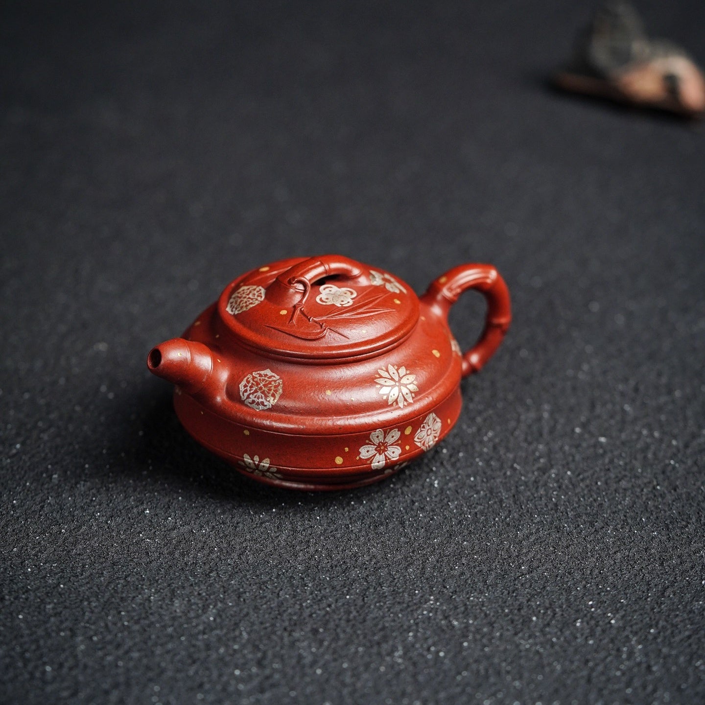 Shuang Xian Zhu Gu 130cc - Yixing Handmade Teapot - zycs_China