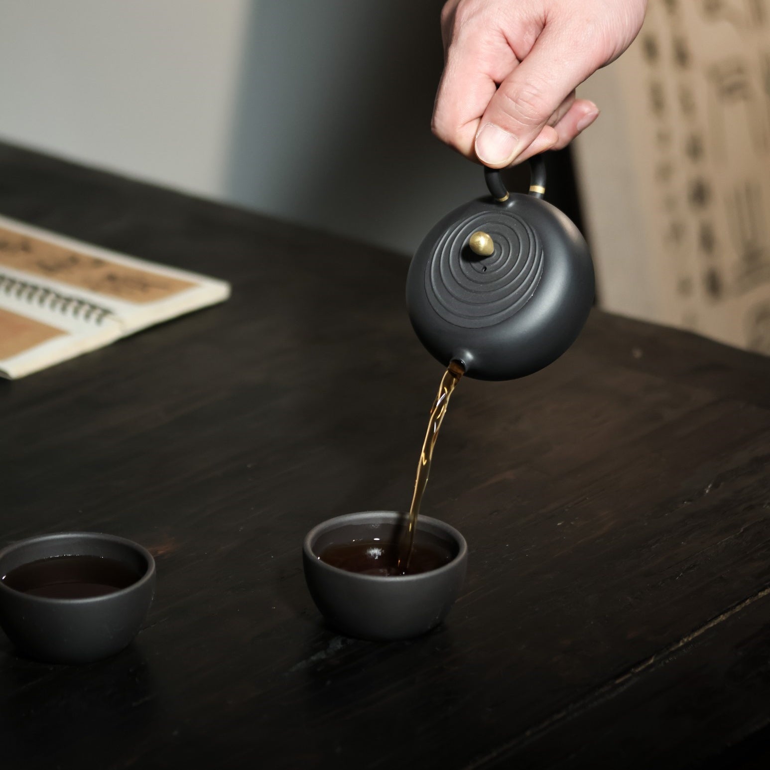 Shui Di Xi Shi 130cc - Yixing Handmade Teapot - zycs_China