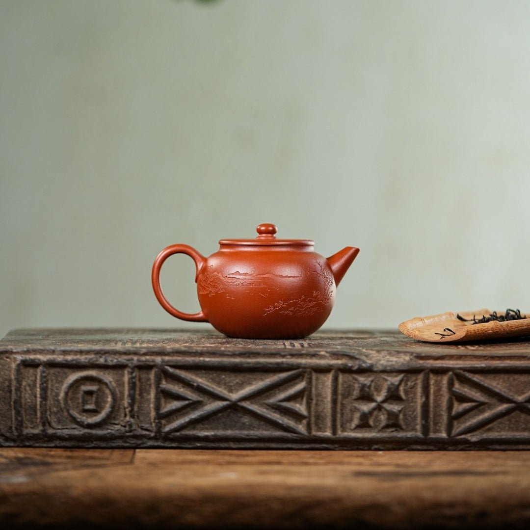 Shui Ping 120cc - Yixing Handmade Teapot - zycs_China