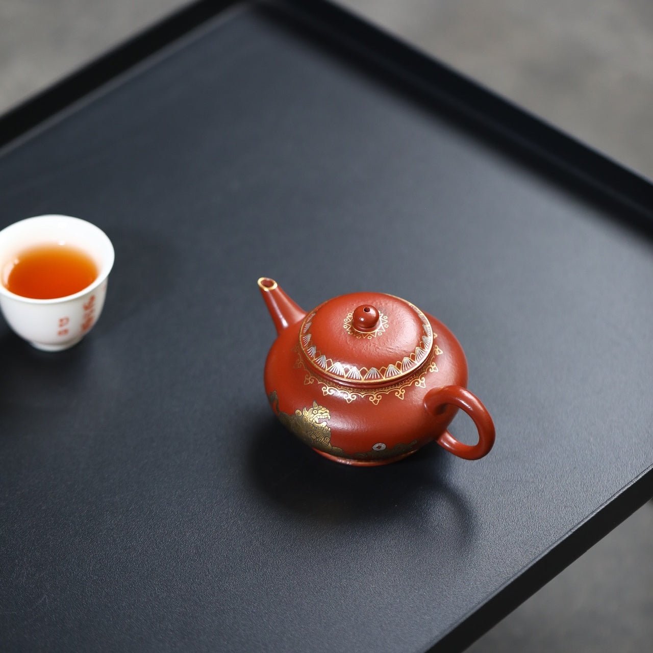 Shui Ping 120cc - Yixing Handmade Teapot - zycs_China