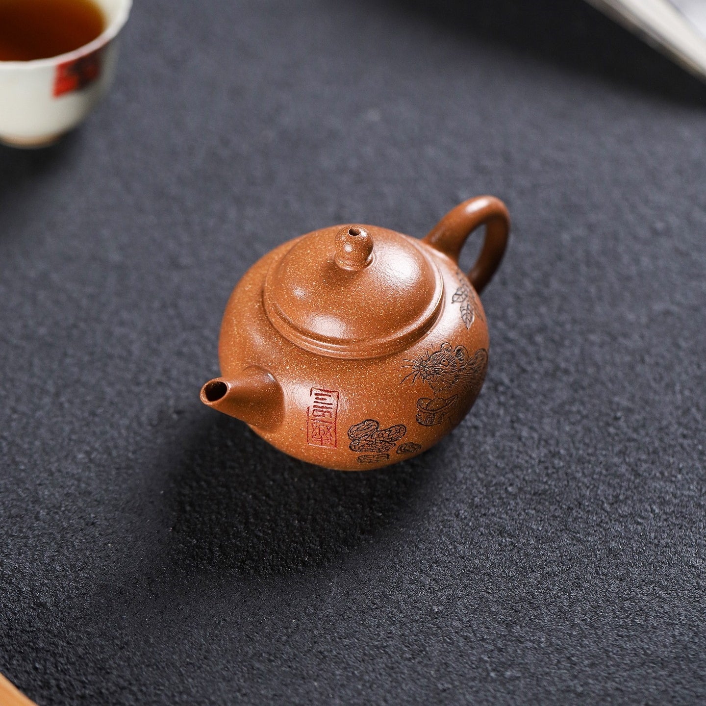 Shui Ping 130cc - Yixing Handmade Teapot - zycs_China