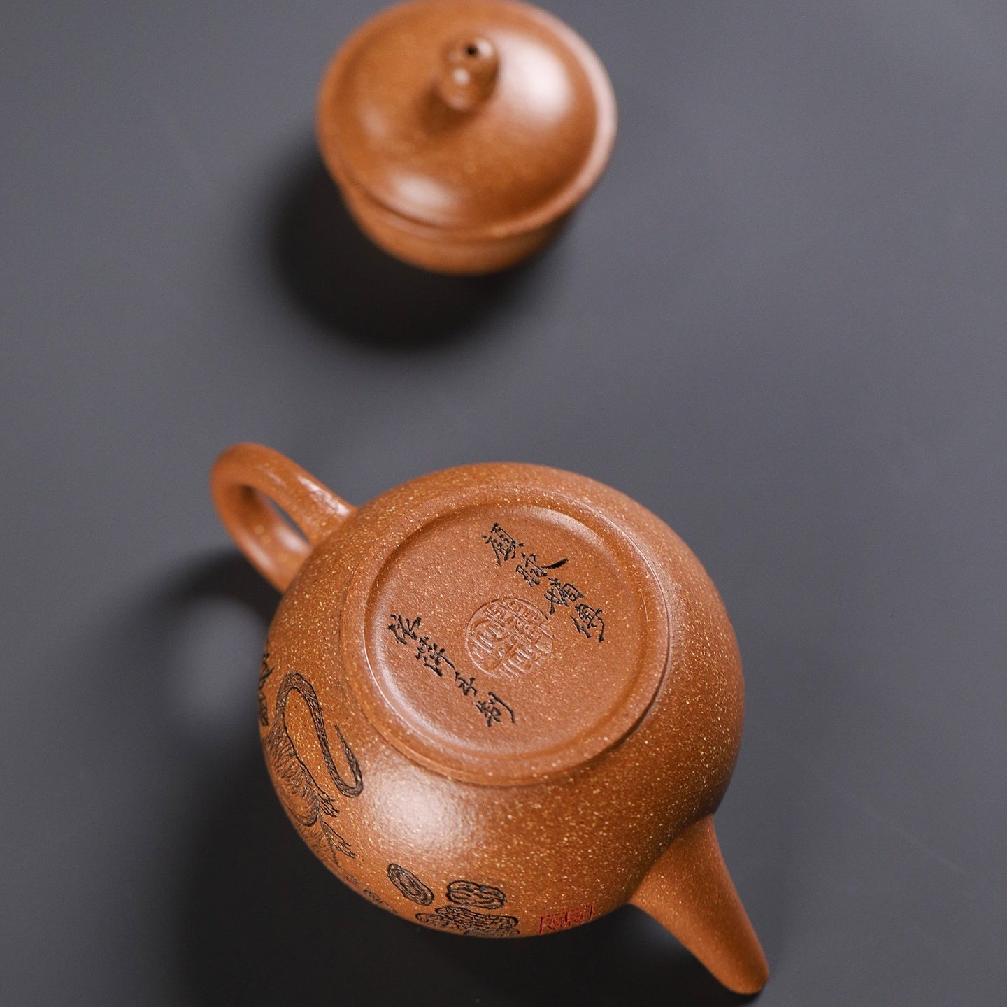 Shui Ping 130cc - Yixing Handmade Teapot - zycs_China
