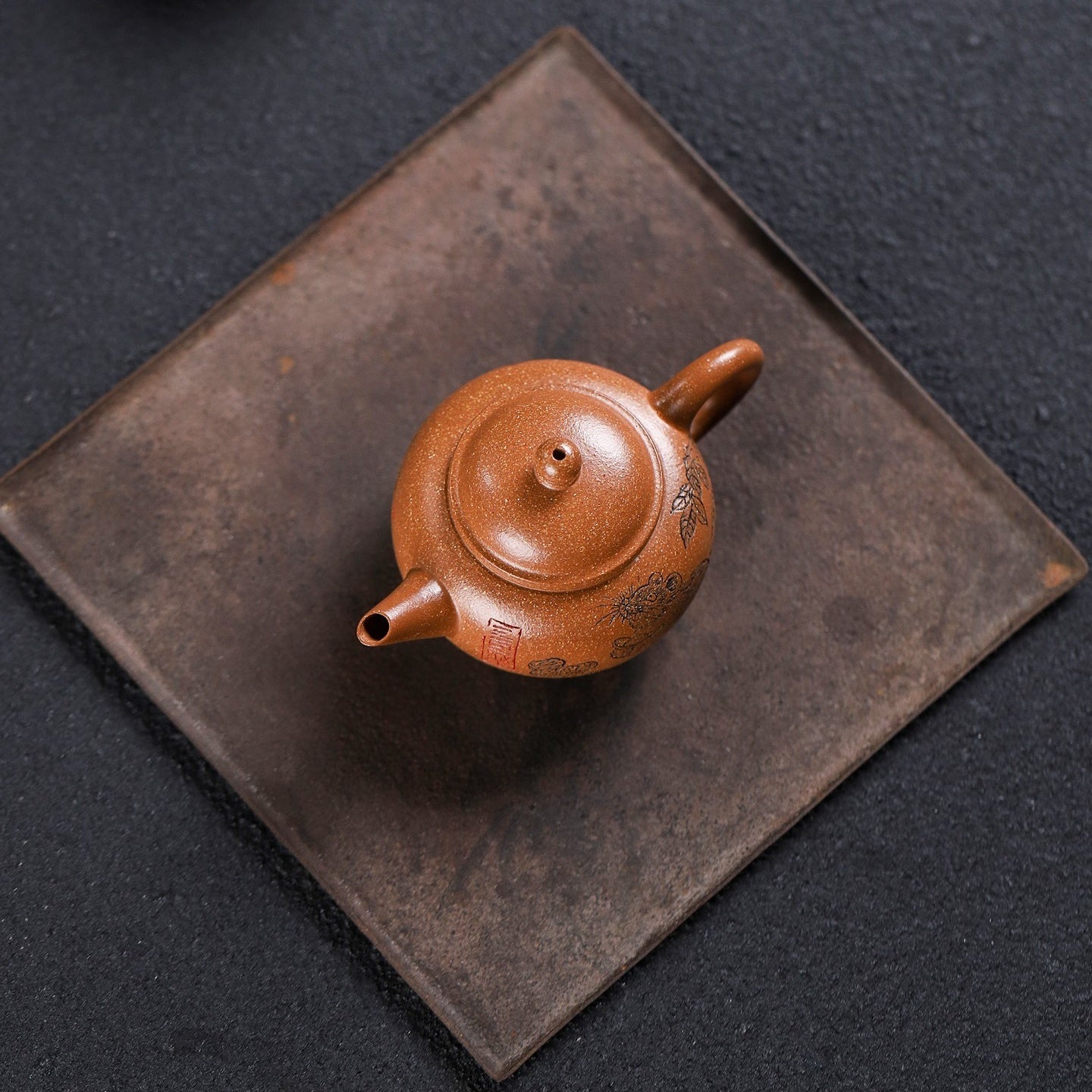 Shui Ping 130cc - Yixing Handmade Teapot - zycs_China