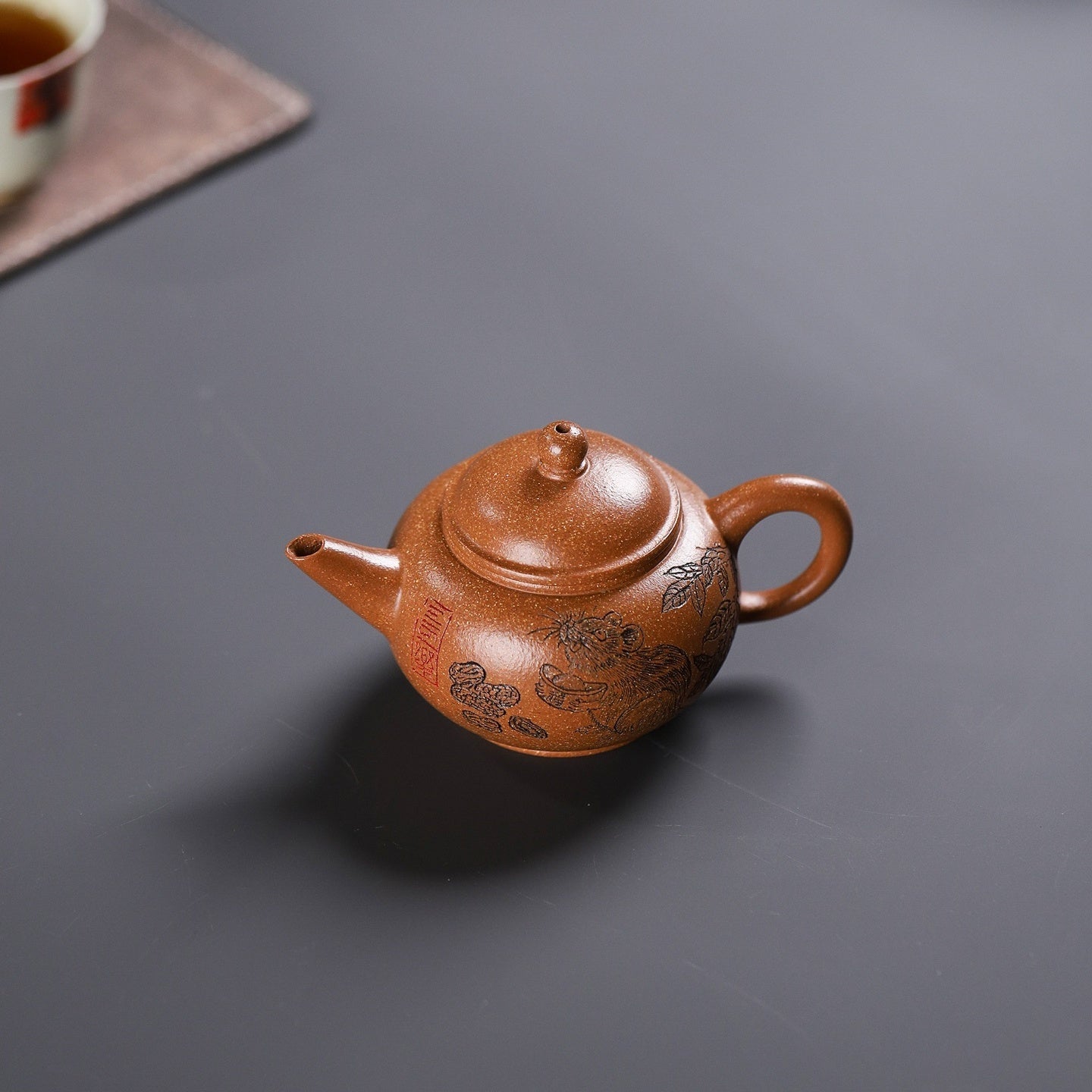 Shui Ping 130cc - Yixing Handmade Teapot - zycs_China