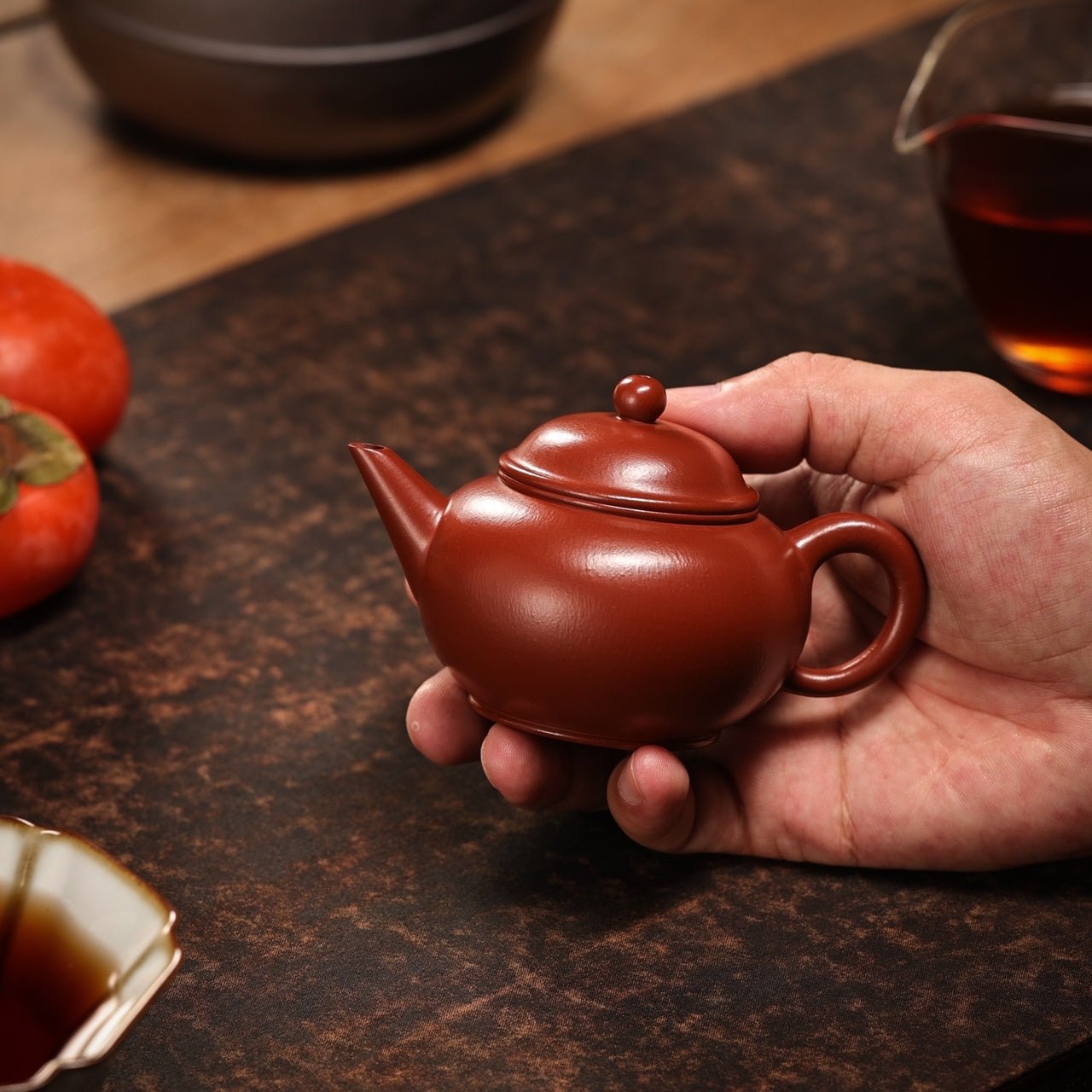 Shui Ping 140cc - Yixing Handmade Teapot - zycs_China
