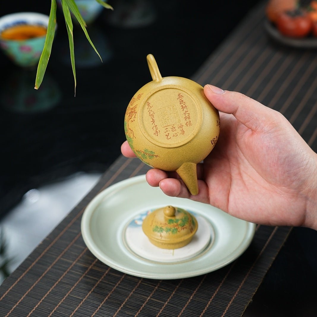 Shui Ping 150cc - Yixing Handmade Teapot - zycs_China