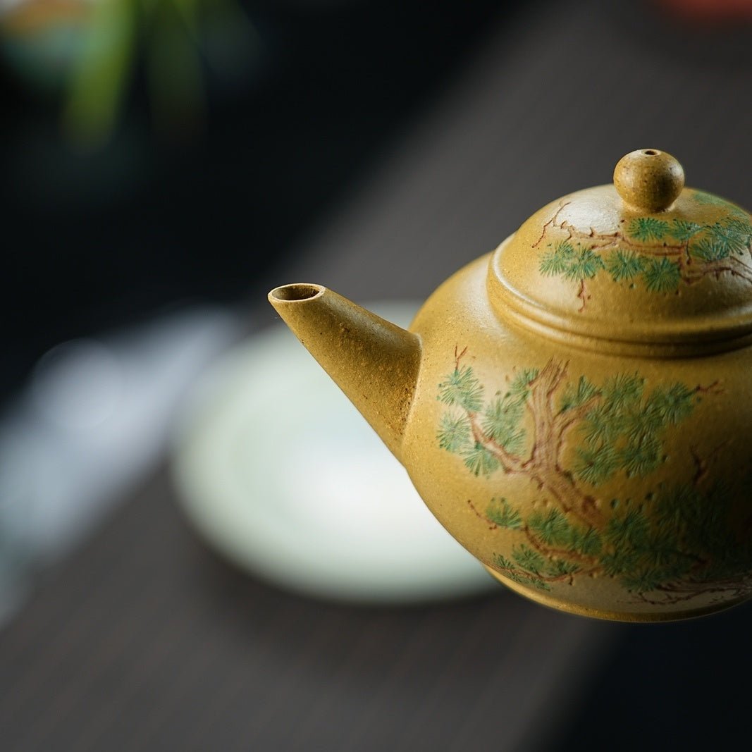 Shui Ping 150cc - Yixing Handmade Teapot - zycs_China