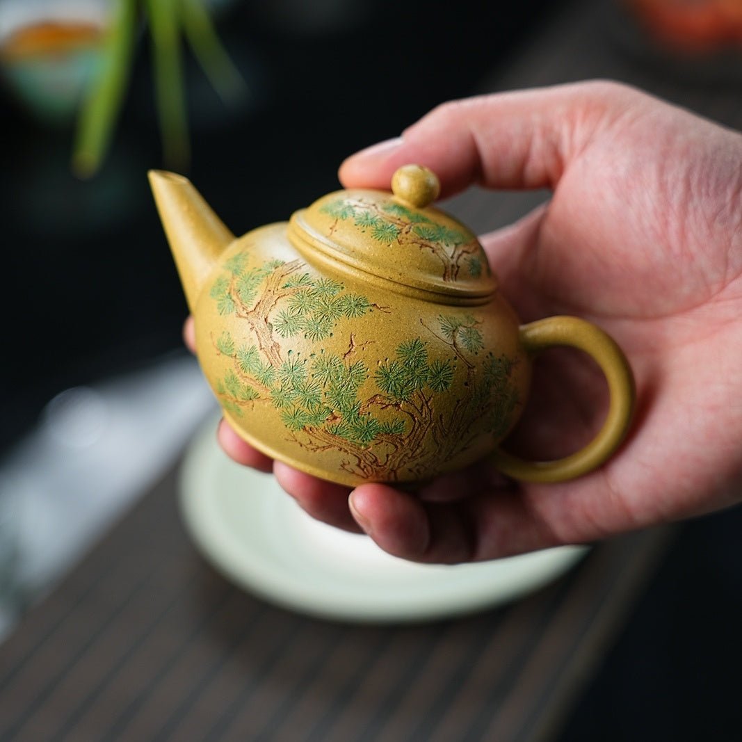 Shui Ping 150cc - Yixing Handmade Teapot - zycs_China