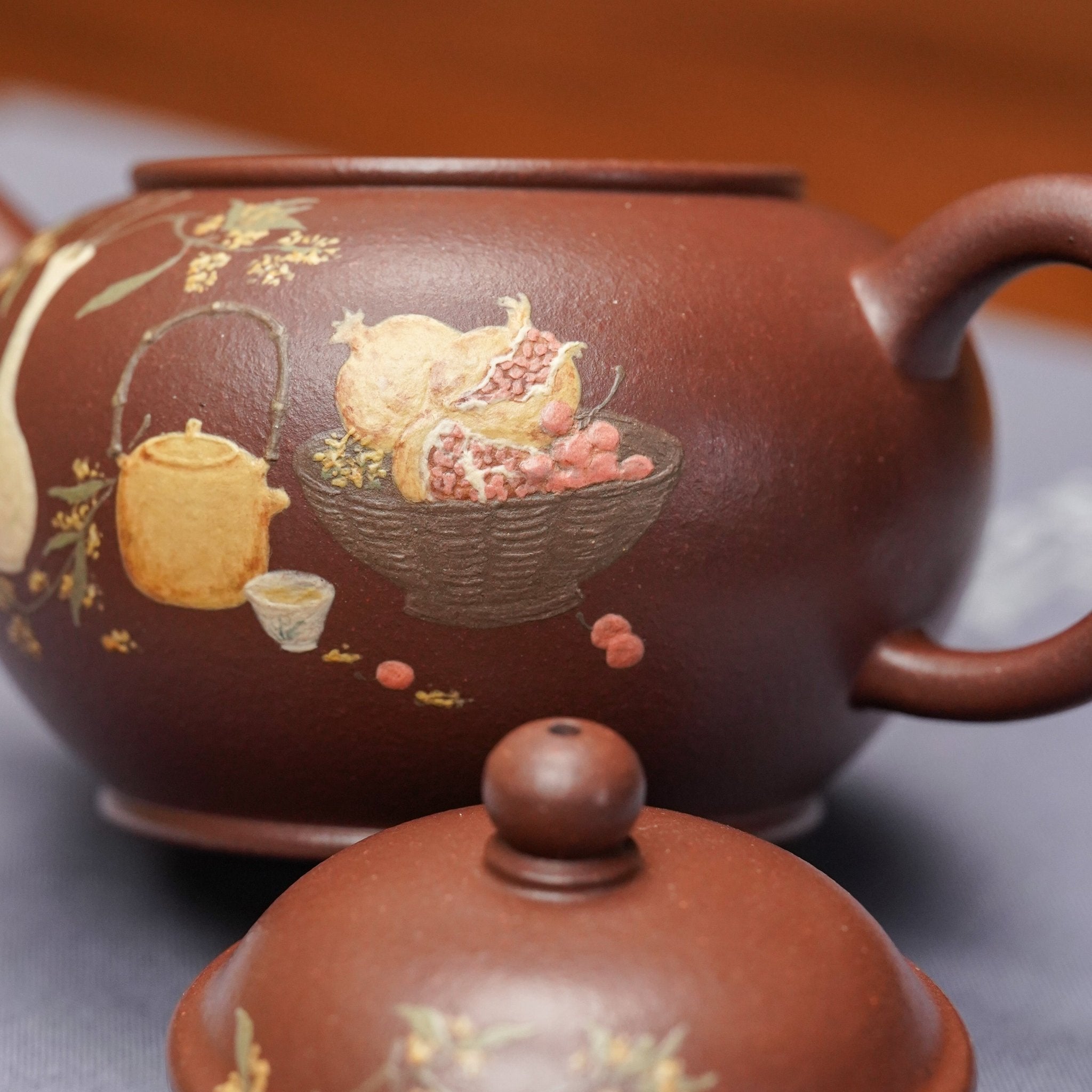 Shui Ping 180cc - Yixing Handmade Teapot - zycs_China