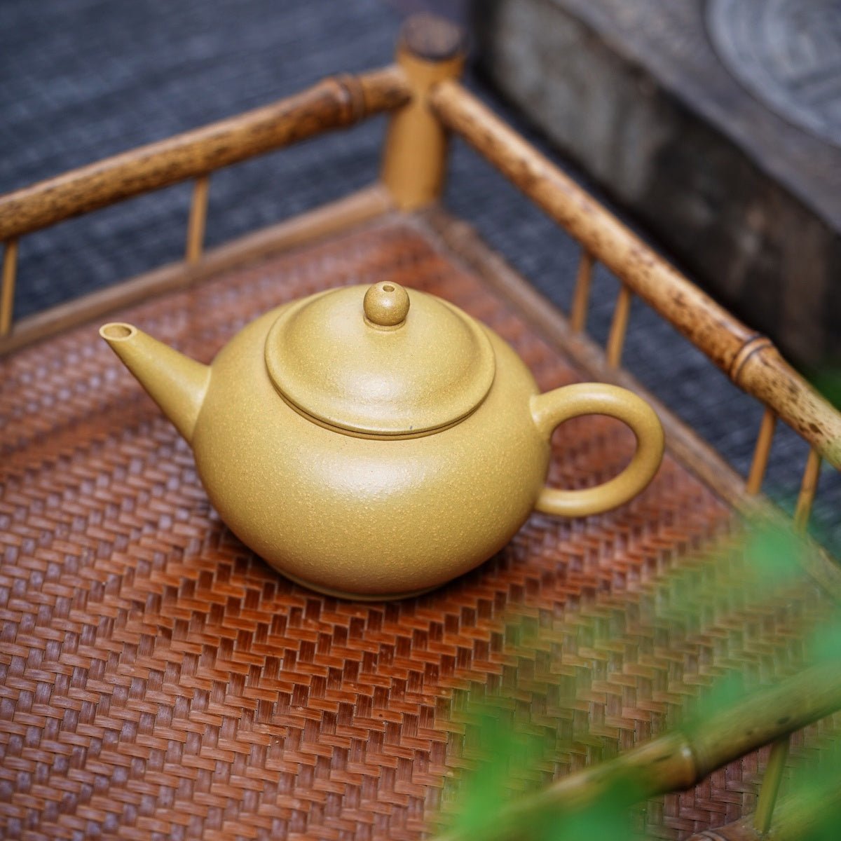 Shui Ping 180cc - Yixing Handmade Teapot - zycs_China