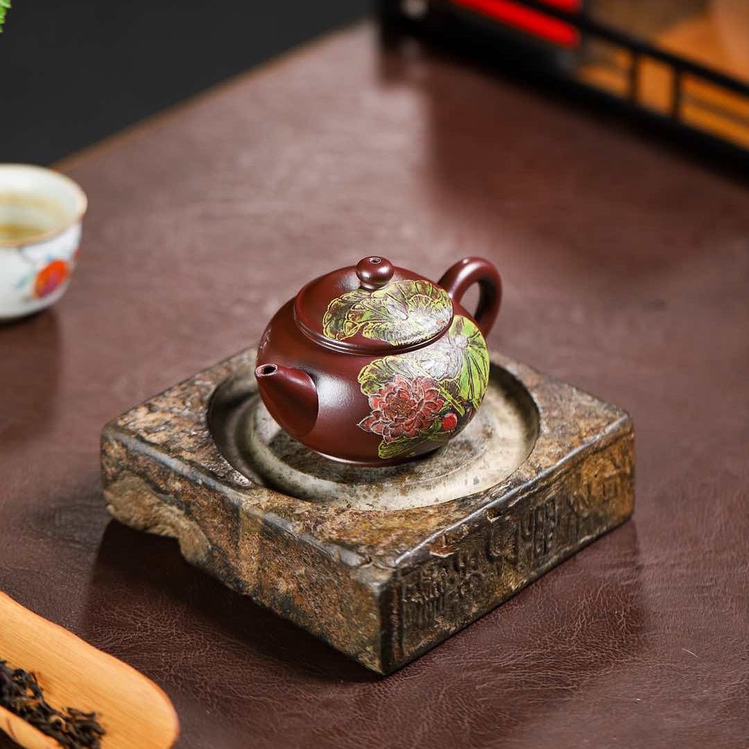 Shui Ping 180cc - Yixing Handmade Teapot - zycs_China