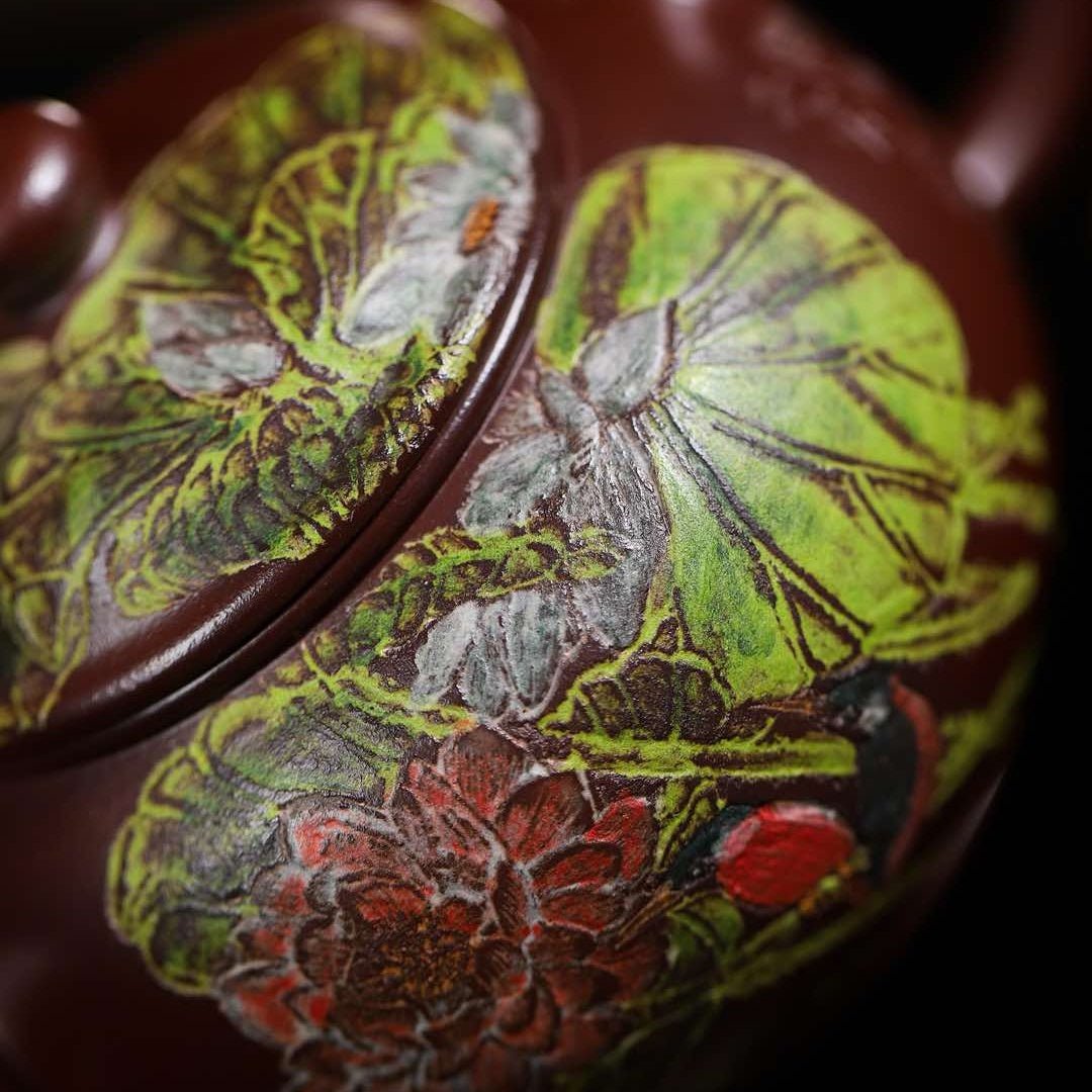 Shui Ping 180cc - Yixing Handmade Teapot - zycs_China