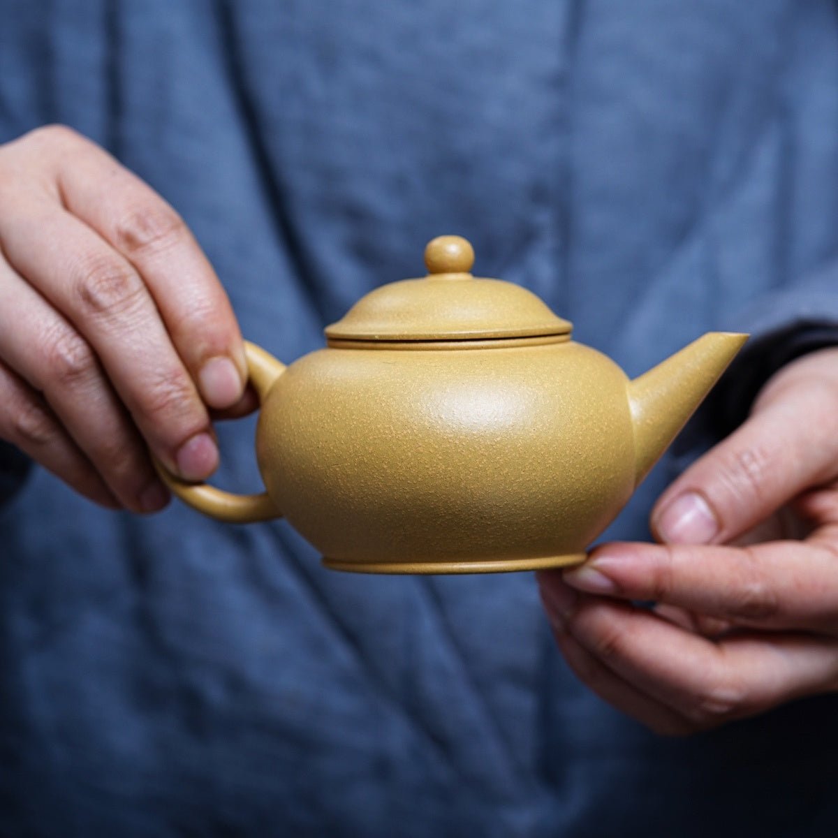 Shui Ping 180cc - Yixing Handmade Teapot - zycs_China
