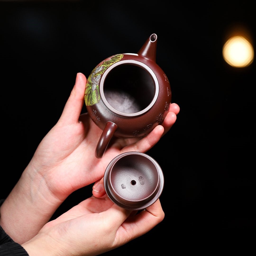 Shui Ping 180cc - Yixing Handmade Teapot - zycs_China