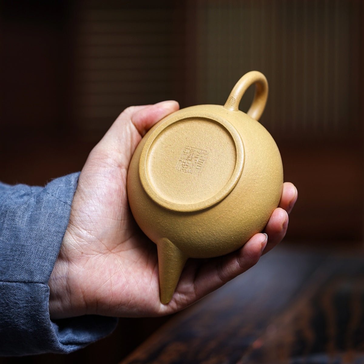 Shui Ping 180cc - Yixing Handmade Teapot - zycs_China
