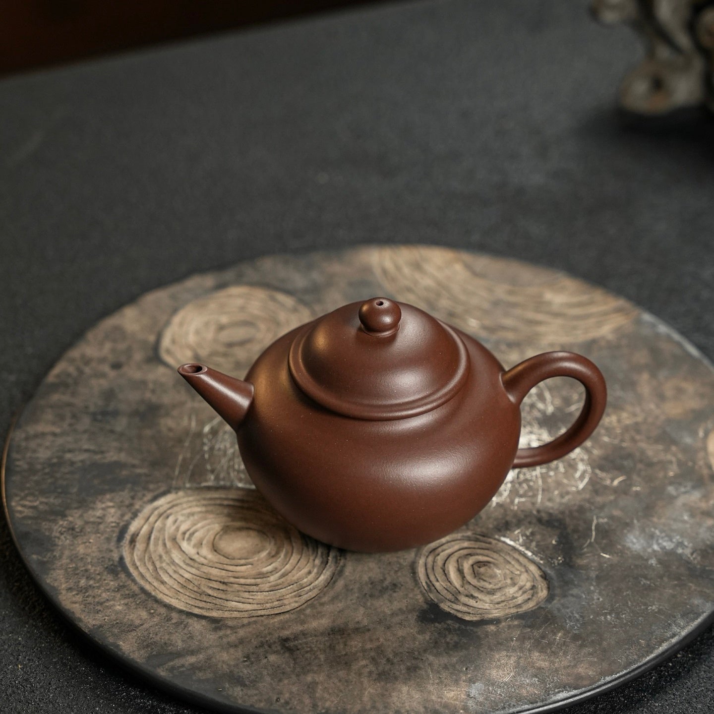 Shui Ping 200cc - Yixing Handmade Teapot - zycs_China